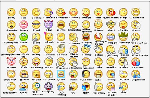 Yahoo mail emoticons download